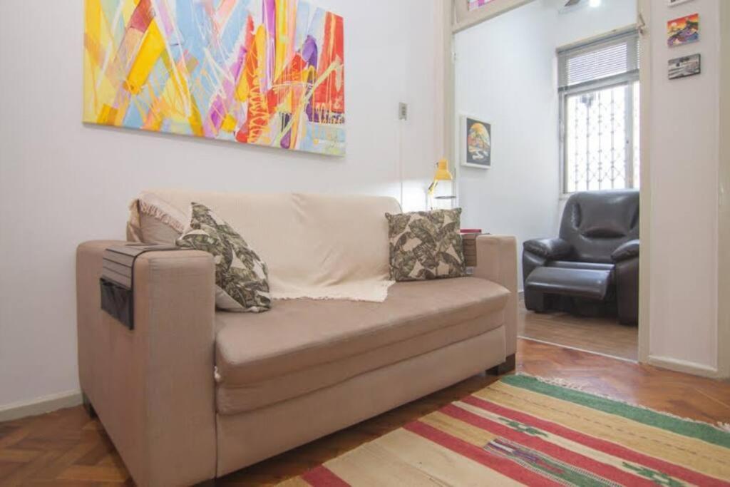 Apartamento Charmoso Na Praia De Copacabana Rio de Janeiro Esterno foto